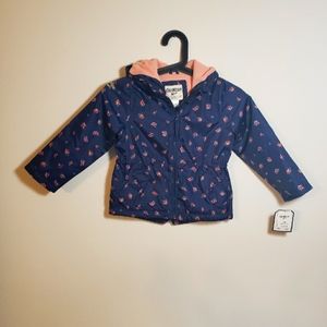 Oshkosh S/4 coat blue floral